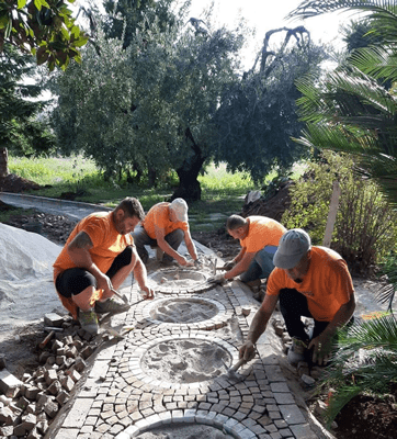 pietra per esterni Roma